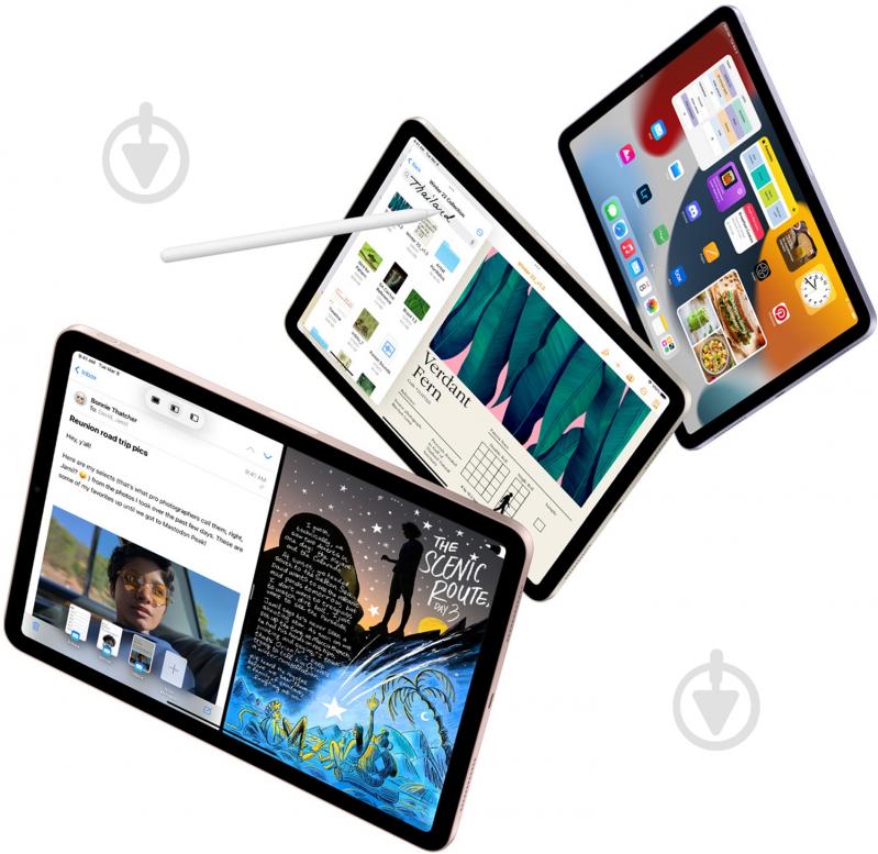 Планшет Apple iPad Air 2022 10,9" 8/64GB Wi-Fi starlight (MM9F3RK/A) - фото 8