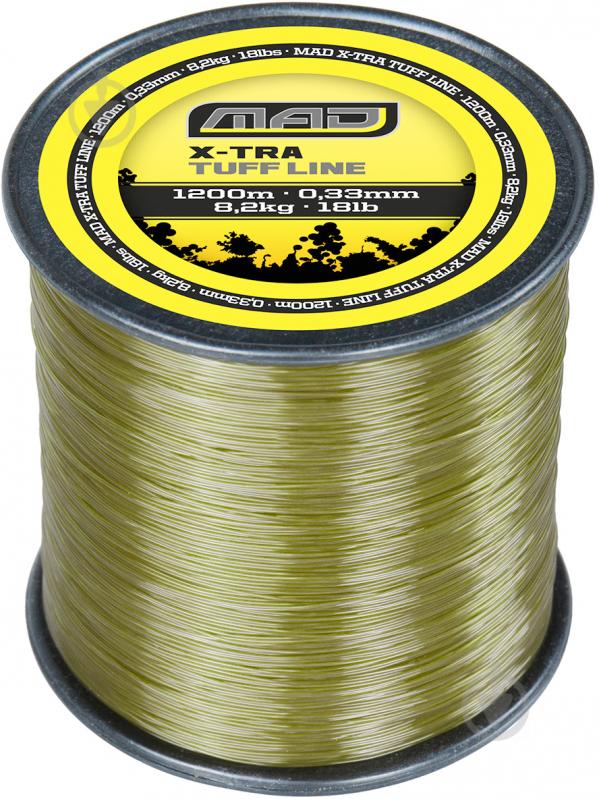 Леска DAM MAD X-TRA Tuff Carp Line 950м 0.37мм 9.1кг 52381 - фото 1