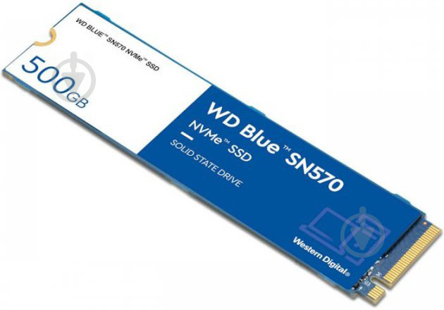 SSD-накопитель Western Digital 512GB M.2 PCI Express 3.0 x4 TLC (WDS500G3B0C) - фото 3