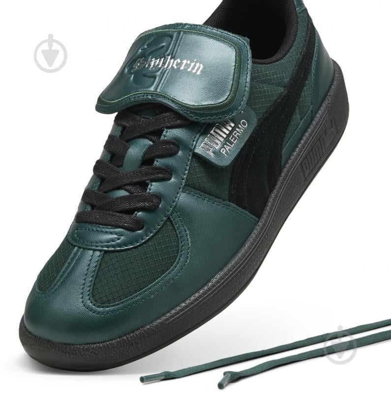 Кеды Puma Palermo 2 HARRY POTTER 40121001 р.44,5 зеленый - фото 4