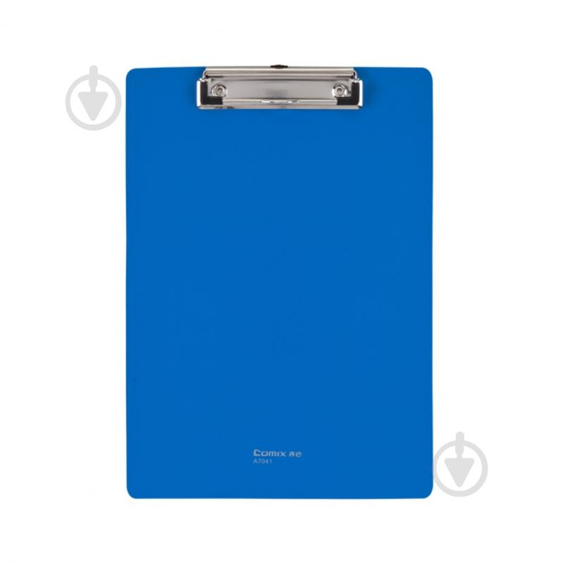 Планшет-кліпборд А4 РР синій A7041 Comix - фото 1 Планшет-кліпборд А4 РР синій A7041 Comix - фото 1