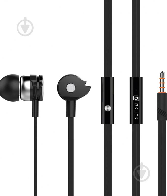 Oklick S-210 black HS-S-210 - фото 4
