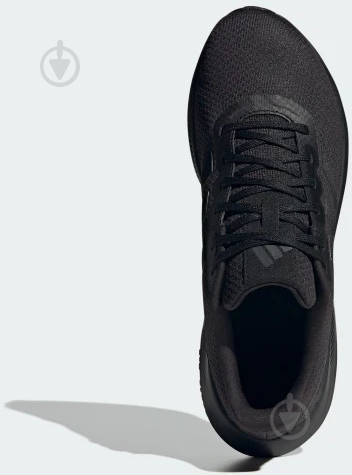 Кросівки чоловічі демісезонні Adidas RUNFALCON 3.0 HP7544 р.44 чорні - фото 5