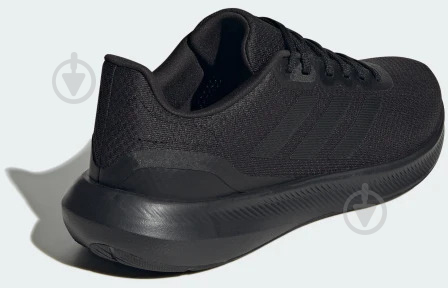 Кросівки чоловічі демісезонні Adidas RUNFALCON 3.0 HP7544 р.44 чорні - фото 6