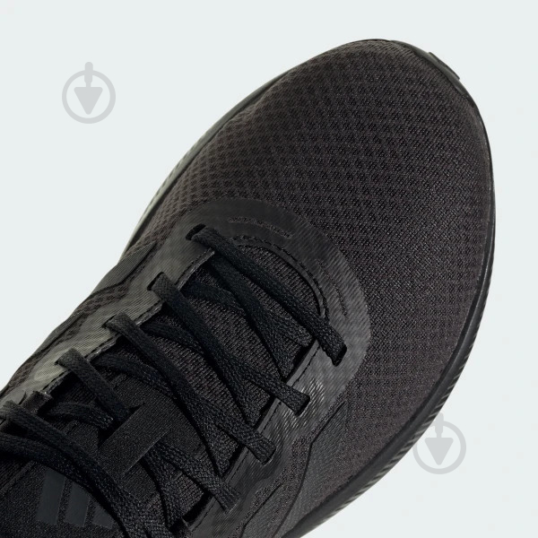 Кросівки чоловічі демісезонні Adidas RUNFALCON 3.0 HP7544 р.44 чорні - фото 7