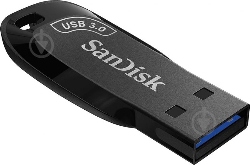 Накопитель SanDisk Ultra Shift 32 ГБ USB 3.0 black (SDCZ410-032G-G46) - фото 3