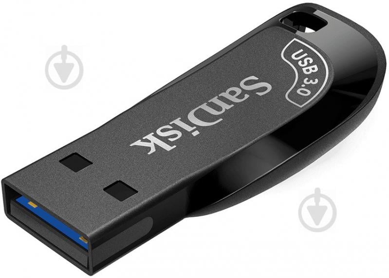 Накопитель SanDisk Ultra Shift 32 ГБ USB 3.0 black (SDCZ410-032G-G46) - фото 2