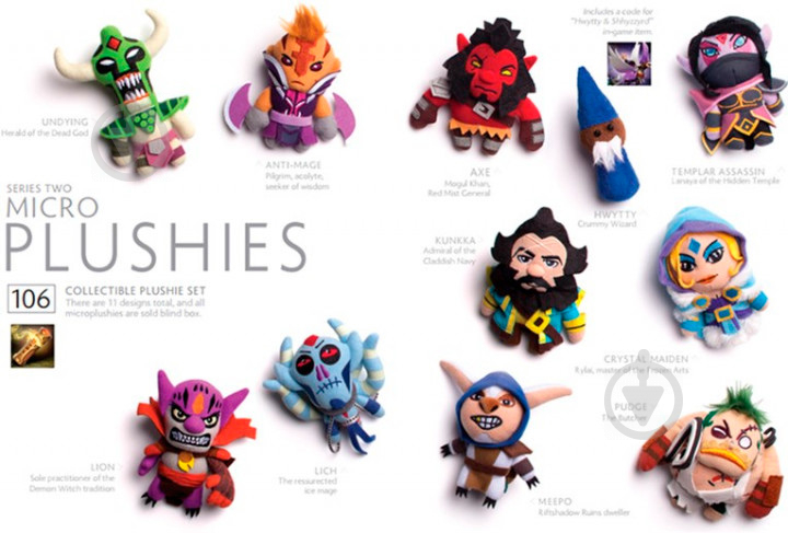 Игрушка FSD Valve Dota 2 Micro plush Series 2 (17621) - фото 3