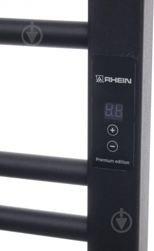 Рушникосушарка електрична Rhein Brooklyn S16 500х900 Е R PE/MAT RAL9005 320W - фото 5