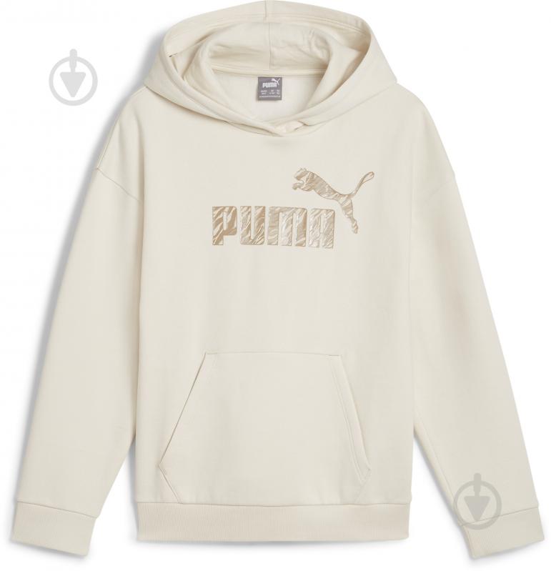 Джемпер Puma ESS+ ANIMAL HOODIE FL G 68176287 р.140 бежевий - фото 1