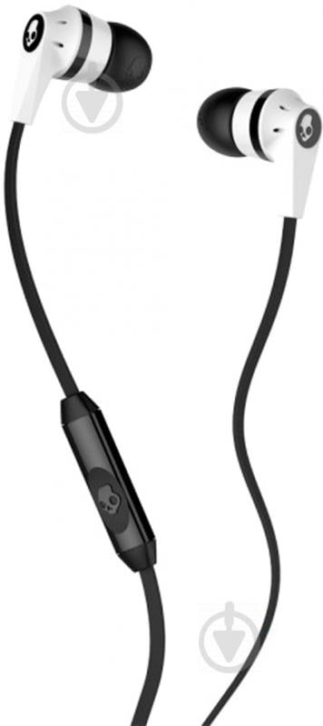 Наушники SKULLCANDY 074 black/white S2IKFY-074 - фото 1