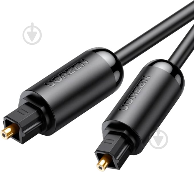 Кабель UGREEN AV122 Toslink Optical Audio Cable 2 м black (70892) - фото 2