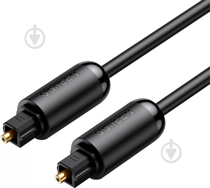 Кабель UGREEN AV122 Toslink Optical Audio Cable 1 м black (70890) - фото 4