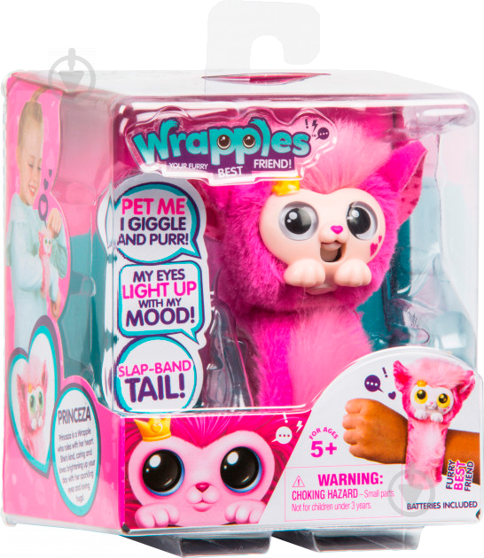 Игрушка интерактивная Moose Wrapples S1 Принцесса 28811 - фото 6