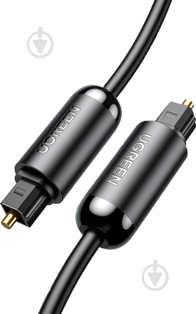 Кабель UGREEN AV122 Toslink Optical Audio Cable 1,5 м black (70891) - фото 3