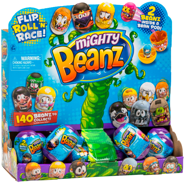 Ігровий набір Moose Mighty Beanz S1, 2 фігурки в контейнері 66500 - фото 8