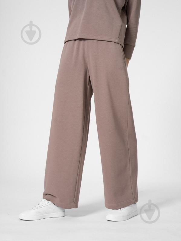 Штани 4F TROUSERS CAS F129 4FSS23TTROF129-82S р. L рожевий - фото 2