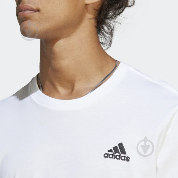 Футболка Adidas M SL SJ T IC9286 р.2XL белый - фото 5