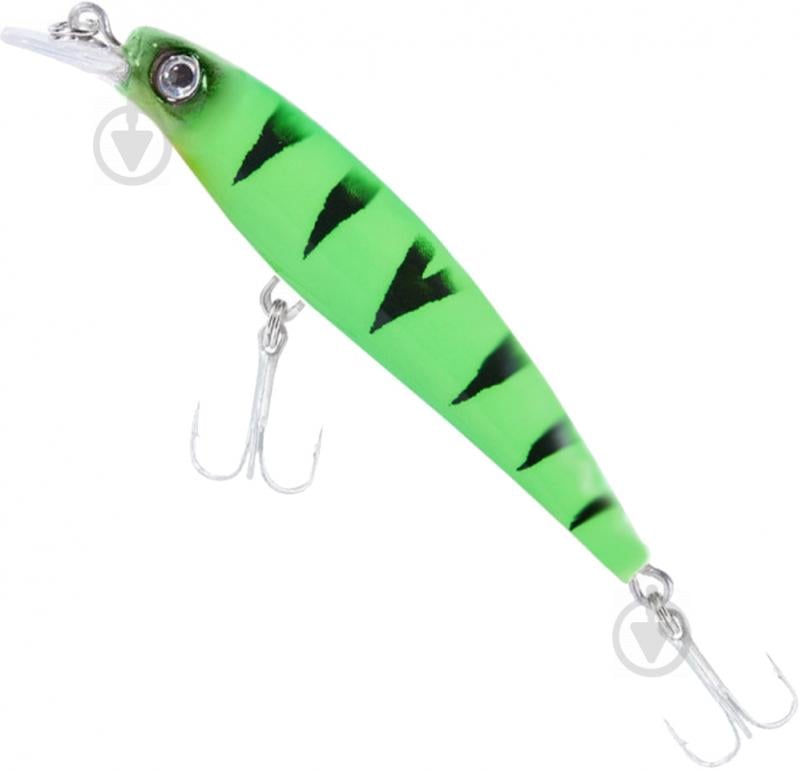 Воблер Balzer Colonel UV Striker Minnow 3 г 50 мм green fire tiger - фото 1