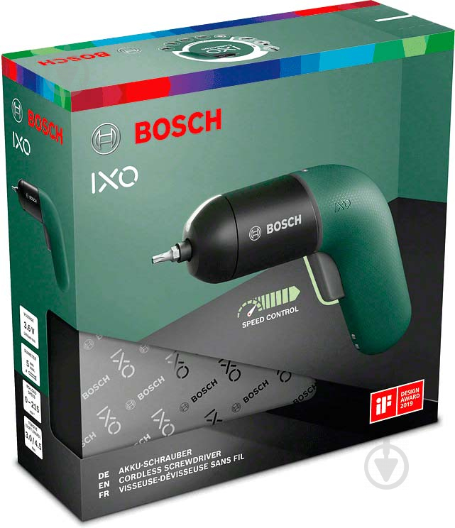 Отвертка аккумуляторная Bosch IXO VI 06039C7020 - фото 7