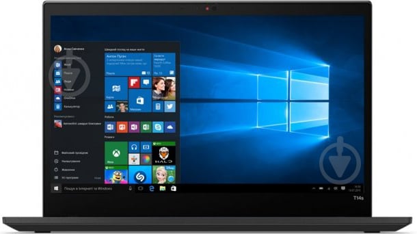 Ноутбук Lenovo ThinkPad T 14" (20WM009ARA) black - фото 2