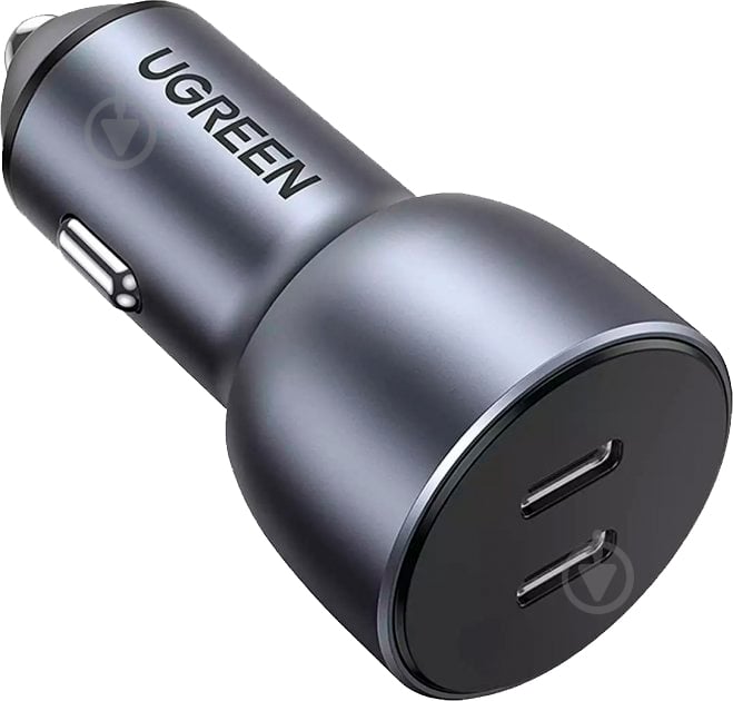 Автомобильное зарядное устройство UGREEN CD213 PD Car Charger Space Grey 70594 - фото 1