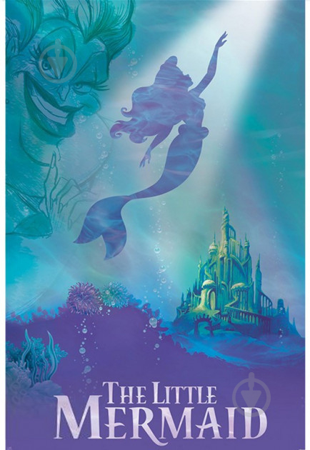 Постер FSD ABYstyle Disney "TLM/ Ariel & Ursula" 91.5 x 61 см (ABYDCO530) - фото 1