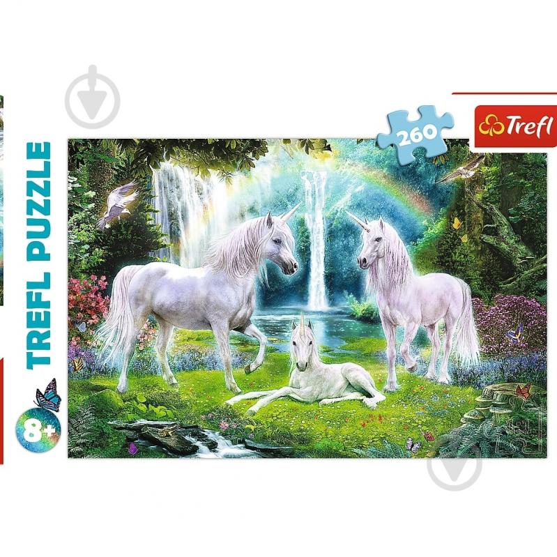 Пазлы Trefl Единороги 260 элементов 6333670 - фото 2