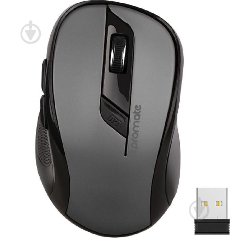 Мышь Promate Clix-7 black - фото 1