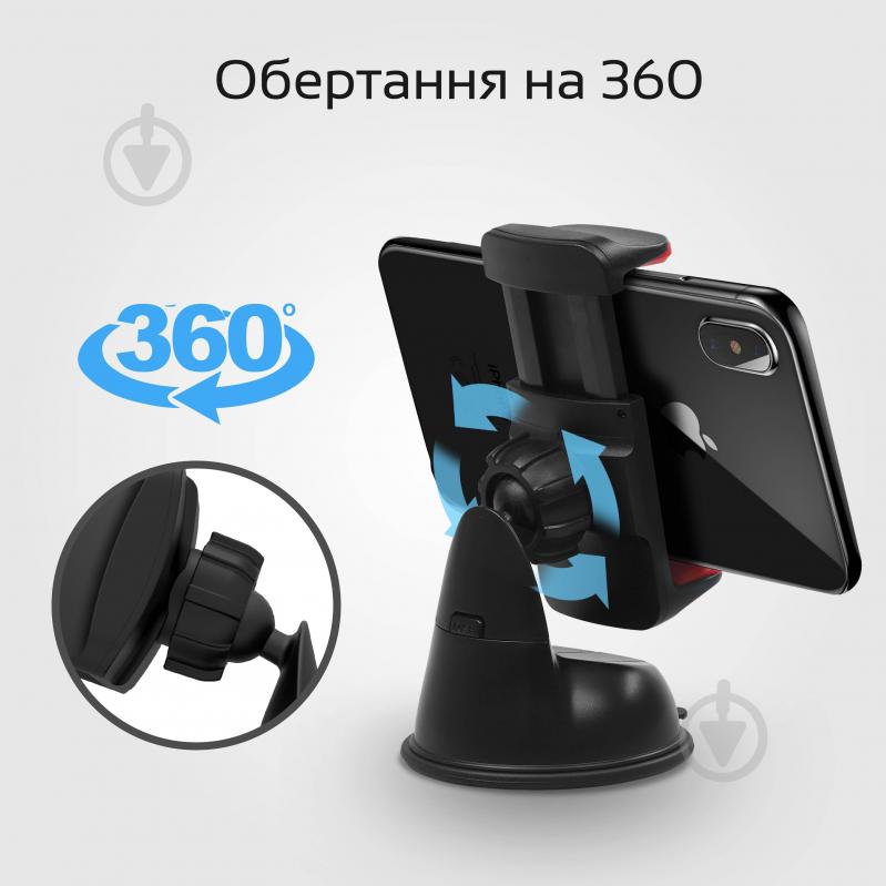 Зарядный комплект Promate AutoKit-HM Black - фото 3