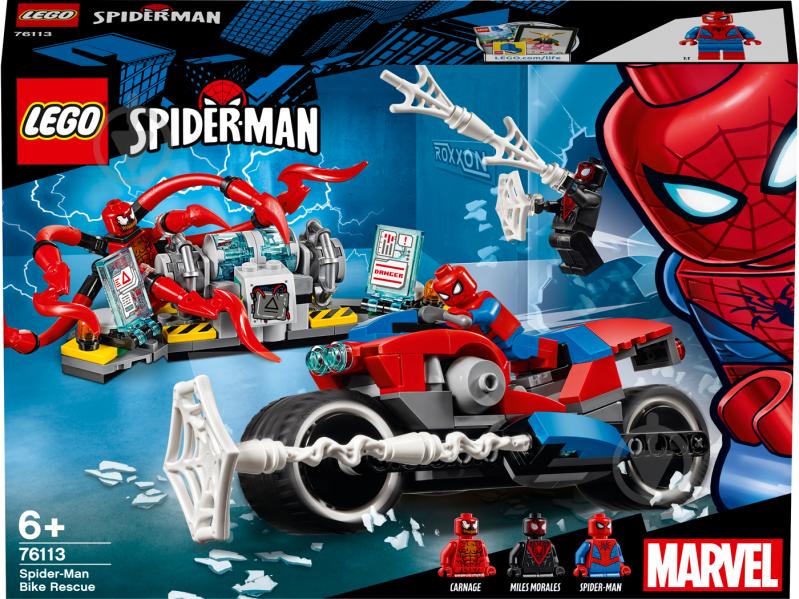 Конструктор LEGO Super Heroes Marvel Порятунок на мотоциклі з Людиною-Павуком 76113 - фото 35