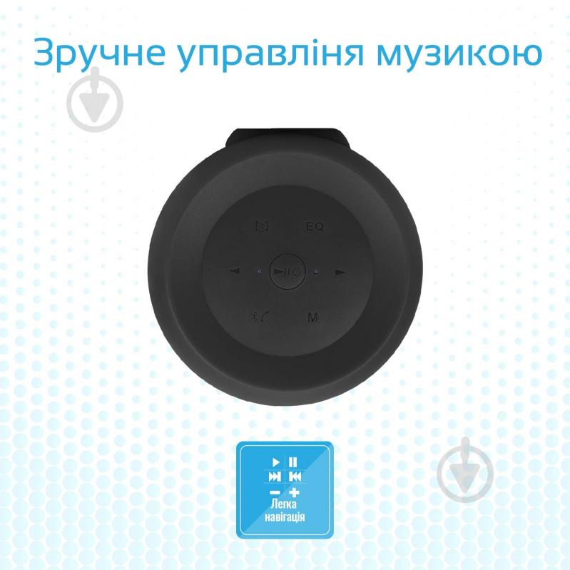 Портативна колонка Promate Silox 2.0 black (silox.black) - фото 2