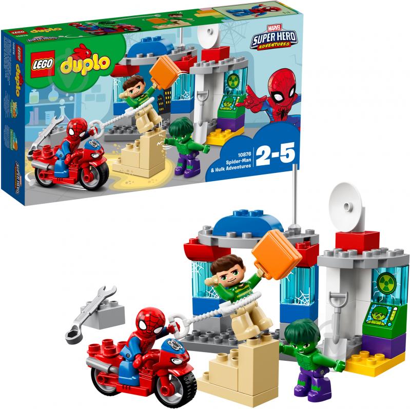 Конструктор LEGO DUPLO Пригоди Людини-павука і Халка 10876 - фото 2