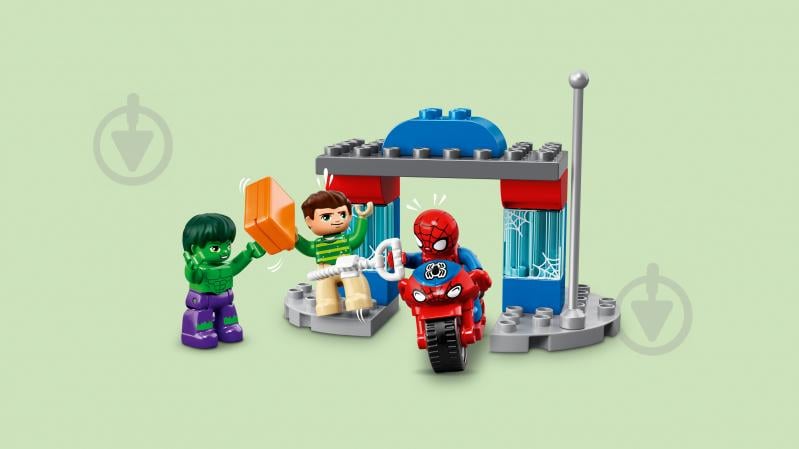 Конструктор LEGO DUPLO Пригоди Людини-павука і Халка 10876 - фото 8