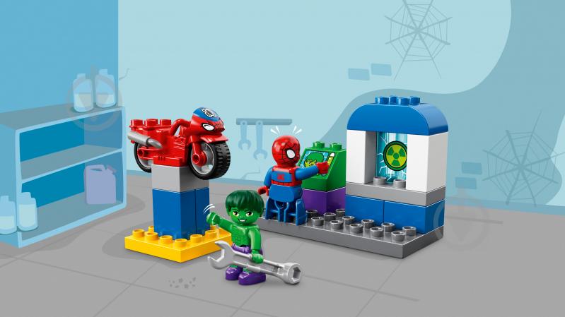 Конструктор LEGO DUPLO Пригоди Людини-павука і Халка 10876 - фото 10