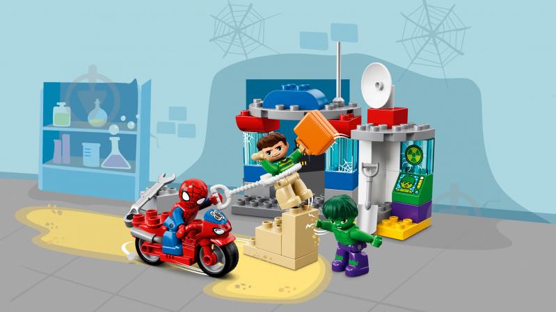 Конструктор LEGO DUPLO Приключения Человека-паука и Халка 10876 - фото 11