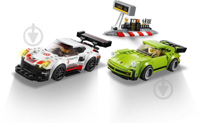 Конструктор LEGO Speed Champions Porsche 911 RSR и 911 Turbo 3.0 75888 - фото 4