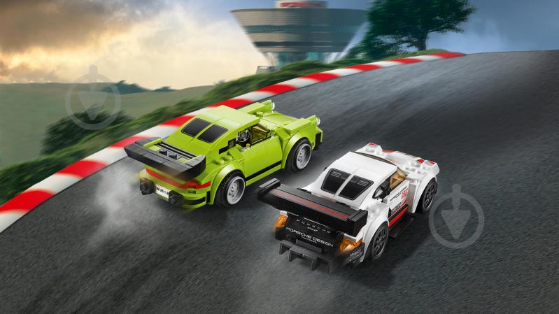 Конструктор LEGO Speed Champions Porsche 911 RSR и 911 Turbo 3.0 75888 - фото 8