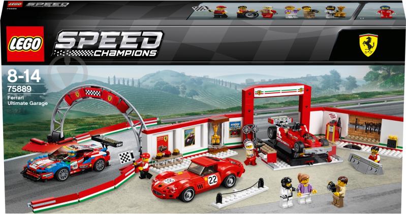 Конструктор LEGO Speed Champions Гараж Ferrari 75889 - фото 17