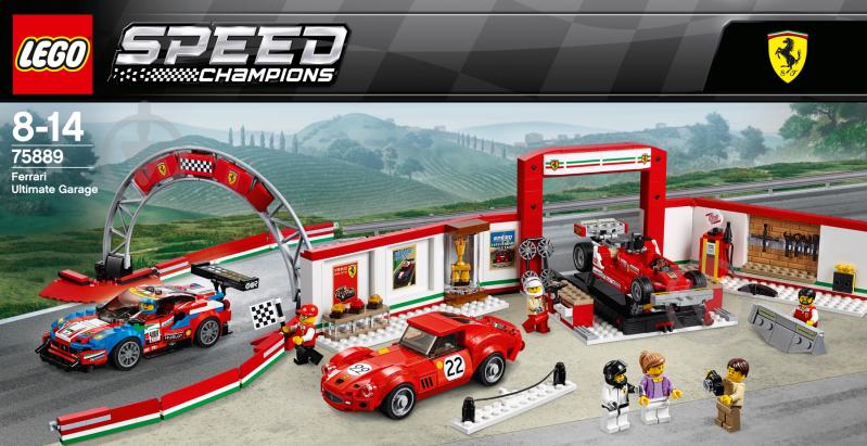 Конструктор LEGO Speed Champions Гараж Ferrari 75889 - фото 15