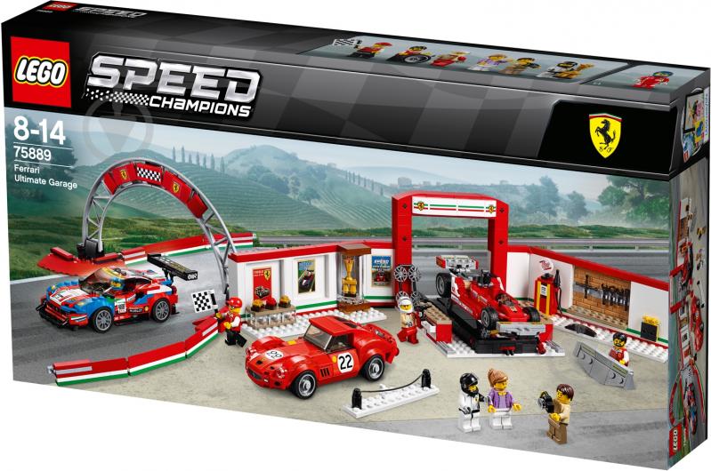 Конструктор LEGO Speed Champions Гараж Ferrari 75889 - фото 16