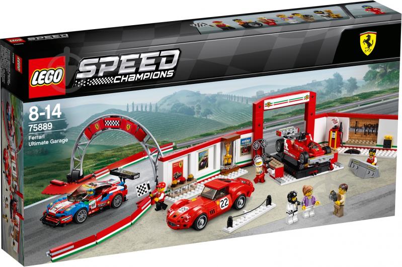 Конструктор LEGO Speed Champions Гараж Ferrari 75889 - фото 1