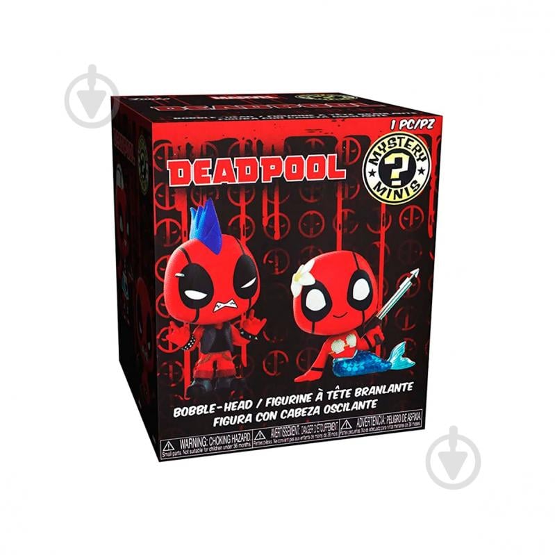 Фигурка Funko Mystery Minis - Deadpool S1 30975 - фото 2 Фигурка Funko Mystery Minis - Deadpool S1 30975 - фото 2