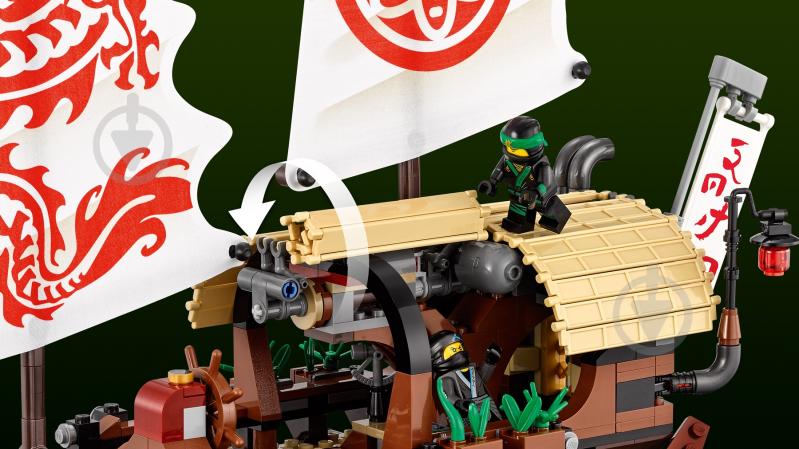 Конструктор LEGO Ninjago Летающий корабль Мастера Ву 70618 - фото 12 Конструктор LEGO Ninjago Летающий корабль Мастера Ву 70618 - фото 12