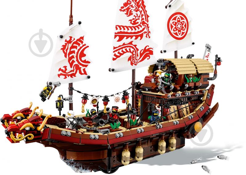 Конструктор LEGO Ninjago Летающий корабль Мастера Ву 70618 - фото 5 Конструктор LEGO Ninjago Летающий корабль Мастера Ву 70618 - фото 5