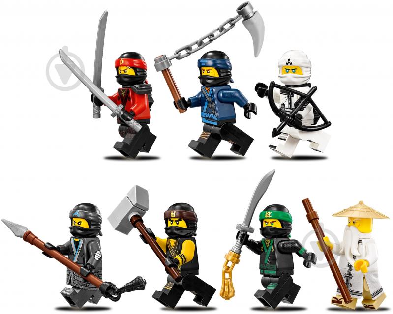 Конструктор LEGO Ninjago Летающий корабль Мастера Ву 70618 - фото 8 Конструктор LEGO Ninjago Летающий корабль Мастера Ву 70618 - фото 8