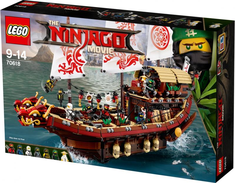 Конструктор LEGO Ninjago Летающий корабль Мастера Ву 70618 - фото 18 Конструктор LEGO Ninjago Летающий корабль Мастера Ву 70618 - фото 18