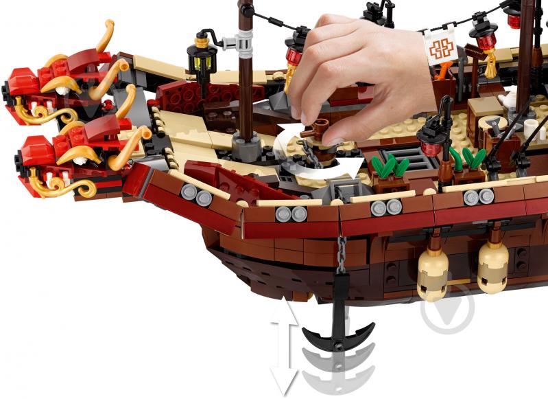 Конструктор LEGO Ninjago Летающий корабль Мастера Ву 70618 - фото 7 Конструктор LEGO Ninjago Летающий корабль Мастера Ву 70618 - фото 7