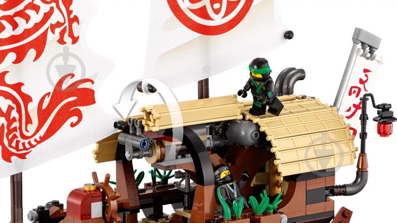 Конструктор LEGO Ninjago Летающий корабль Мастера Ву 70618 - фото 9 Конструктор LEGO Ninjago Летающий корабль Мастера Ву 70618 - фото 9