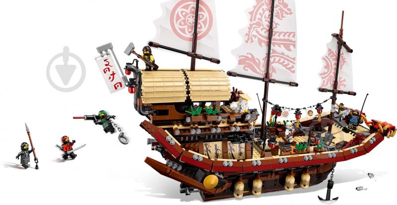 Конструктор LEGO Ninjago Летающий корабль Мастера Ву 70618 - фото 6 Конструктор LEGO Ninjago Летающий корабль Мастера Ву 70618 - фото 6